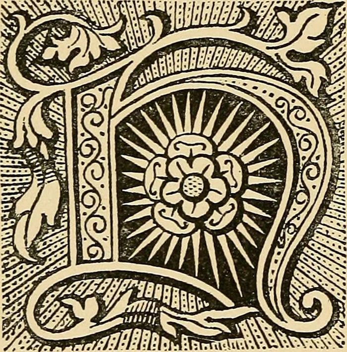 An illustration from Sun dials and roses of yesterday; garden delights which are here displayed in every truth and are moreover regarded as emblems, 1902, leaf 475