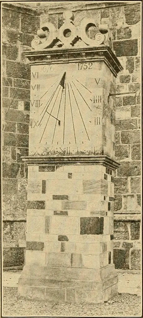 An illustration from Sun dials and roses of yesterday; garden delights which are here displayed in every truth and are moreover regarded as emblems, 1902, leaf 479