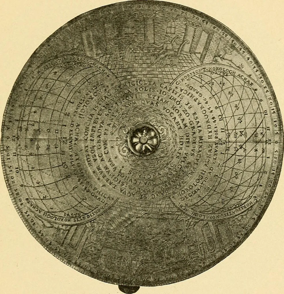 An illustration from Sun dials and roses of yesterday; garden delights which are here displayed in every truth and are moreover regarded as emblems, 1902, leaf 508