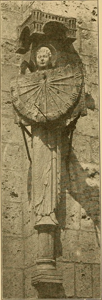 An illustration from Sun dials and roses of yesterday; garden delights which are here displayed in every truth and are moreover regarded as emblems, 1902, leaf 51