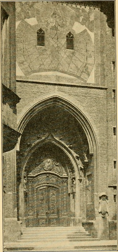 An illustration from Sun dials and roses of yesterday; garden delights which are here displayed in every truth and are moreover regarded as emblems, 1902, leaf 522