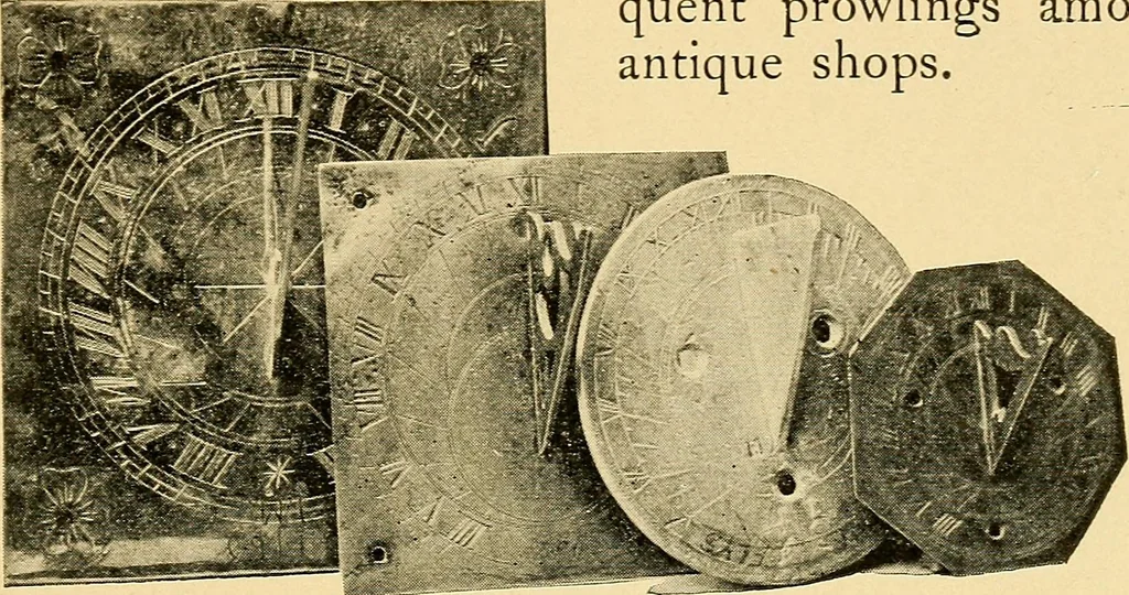 An illustration from Sun dials and roses of yesterday; garden delights which are here displayed in every truth and are moreover regarded as emblems, 1902, leaf 544