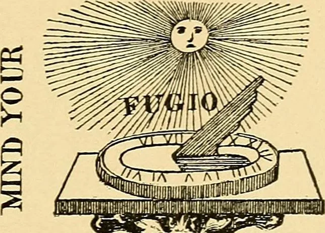 An illustration from Sun dials and roses of yesterday; garden delights which are here displayed in every truth and are moreover regarded as emblems, 1902, leaf 58