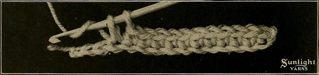 An illustration from The Sunlight book of knitting and crocheting, 1915, leaf 11