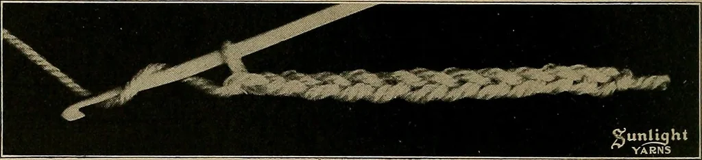 An illustration from The Sunlight book of knitting and crocheting, 1915, leaf 11