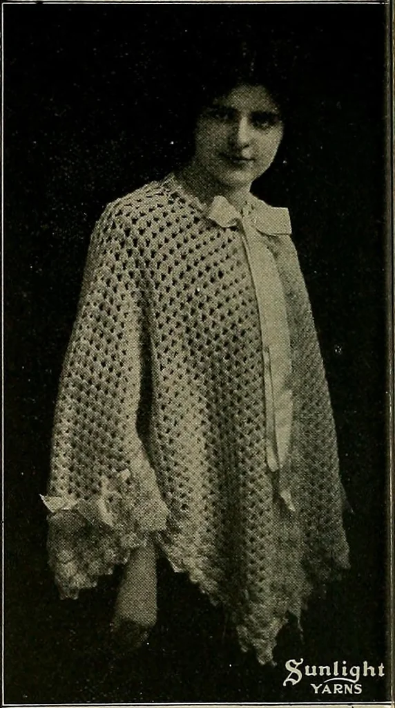 An illustration from The Sunlight book of knitting and crocheting, 1915, leaf 115