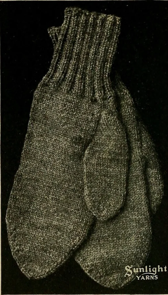 An illustration from The Sunlight book of knitting and crocheting, 1915, leaf 143