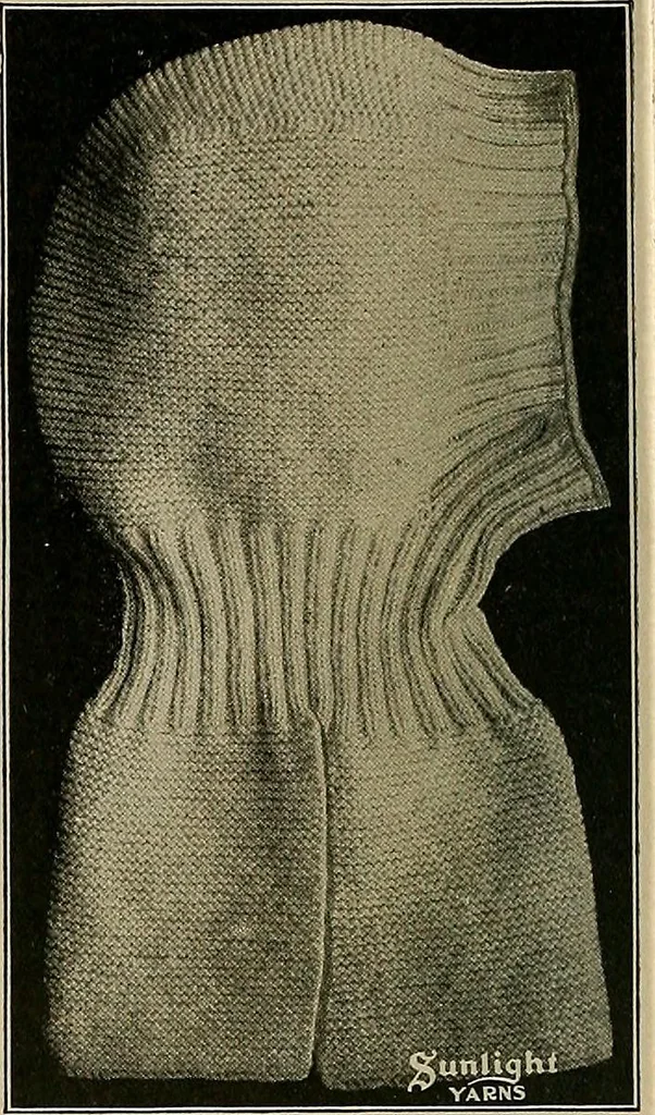 An illustration from The Sunlight book of knitting and crocheting, 1915, leaf 147
