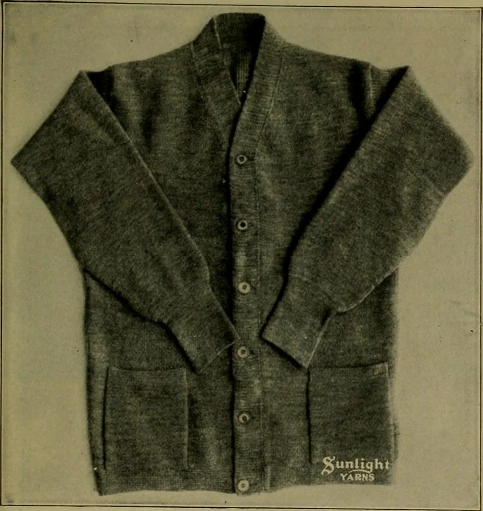 An illustration from The Sunlight book of knitting and crocheting, 1915, leaf 152