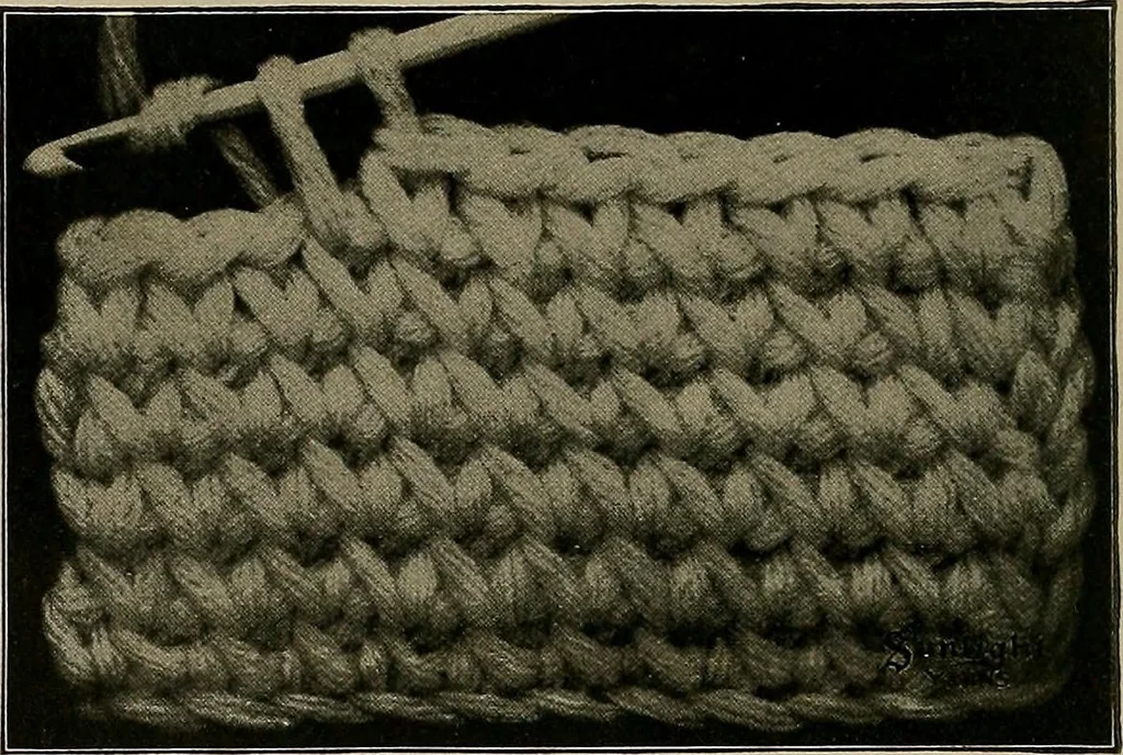 An illustration from The Sunlight book of knitting and crocheting, 1915, leaf 27
