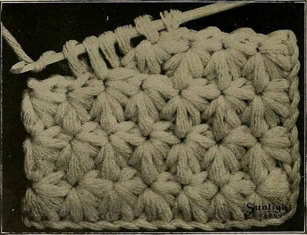 An illustration from The Sunlight book of knitting and crocheting, 1915, leaf 29