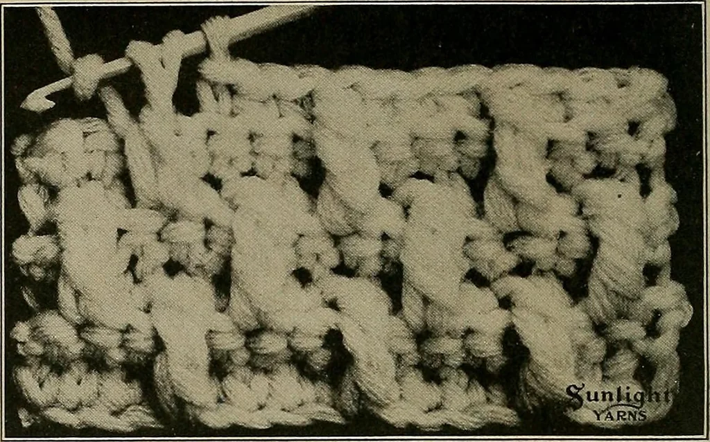 An illustration from The Sunlight book of knitting and crocheting, 1915, leaf 35