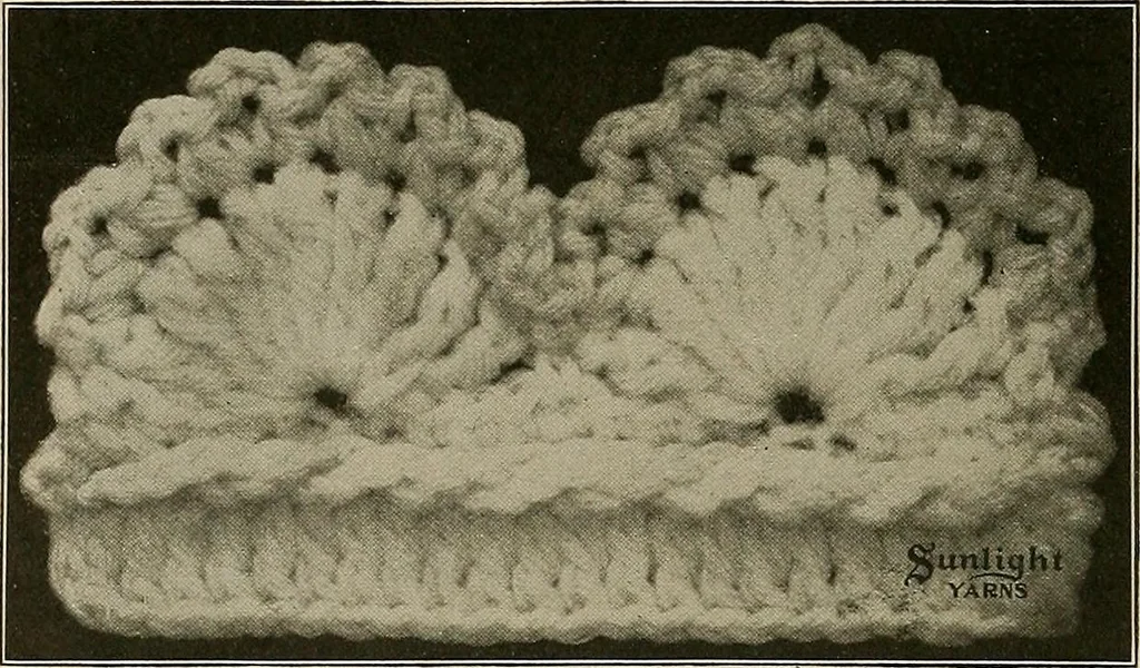 An illustration from The Sunlight book of knitting and crocheting, 1915, leaf 49