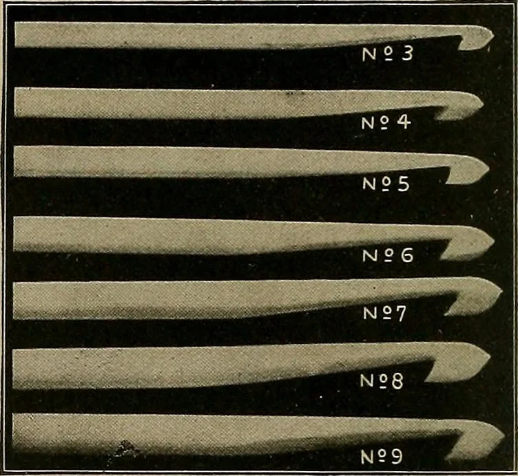 An illustration from The Sunlight book of knitting and crocheting, 1915, leaf 5