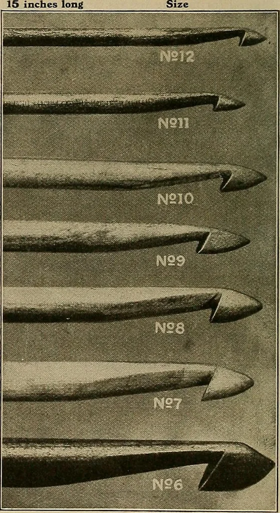 An illustration from The Sunlight book of knitting and crocheting, 1915, leaf 5
