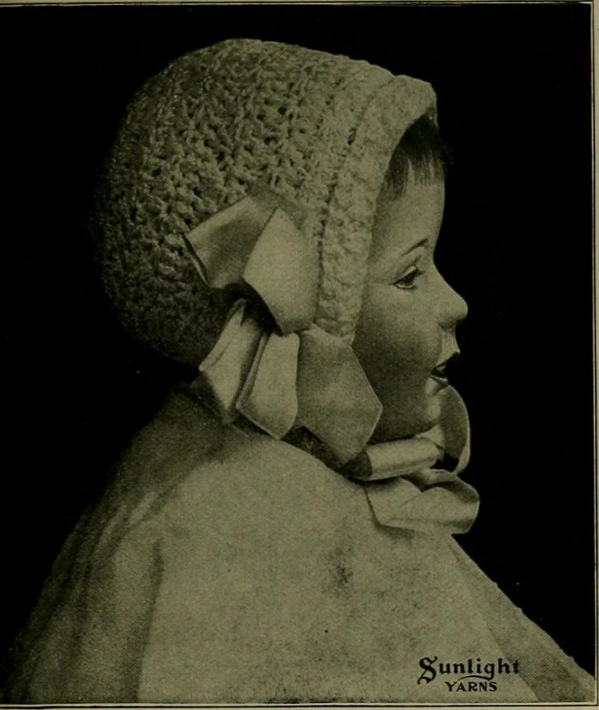 An illustration from The Sunlight book of knitting and crocheting, 1915, leaf 56