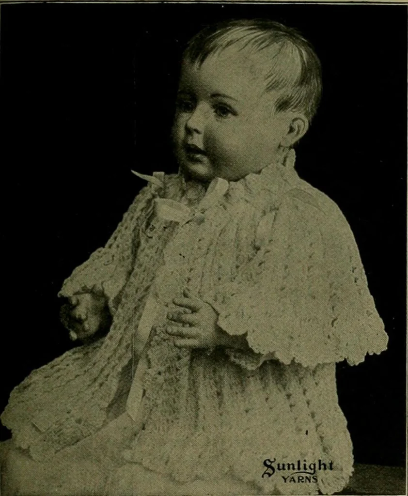 An illustration from The Sunlight book of knitting and crocheting, 1915, leaf 62