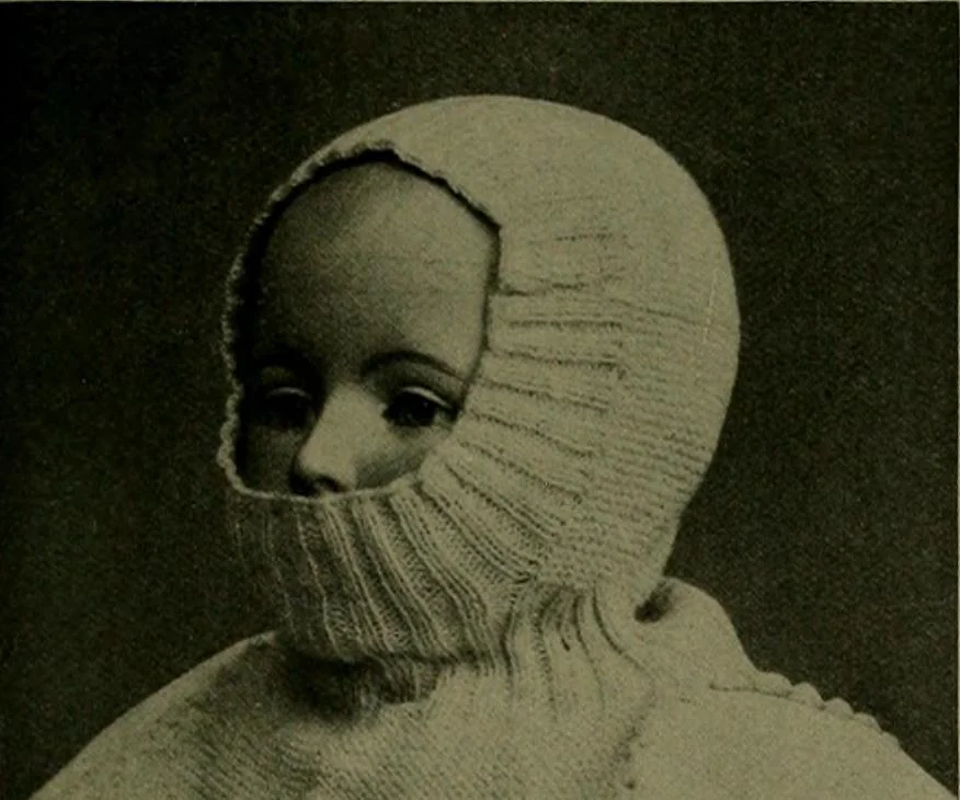 An illustration from The Sunlight book of knitting and crocheting, 1915, leaf 64