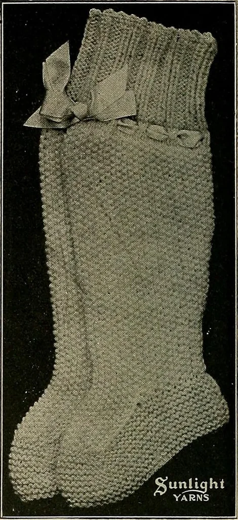 An illustration from The Sunlight book of knitting and crocheting, 1915, leaf 69