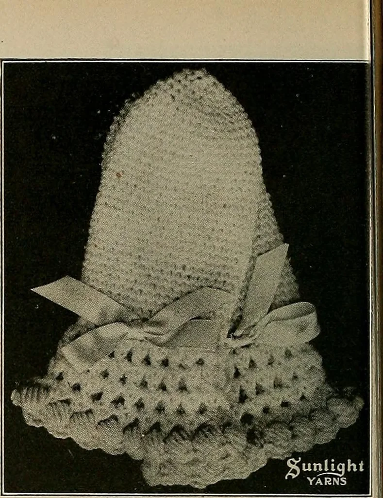 An illustration from The Sunlight book of knitting and crocheting, 1915, leaf 71