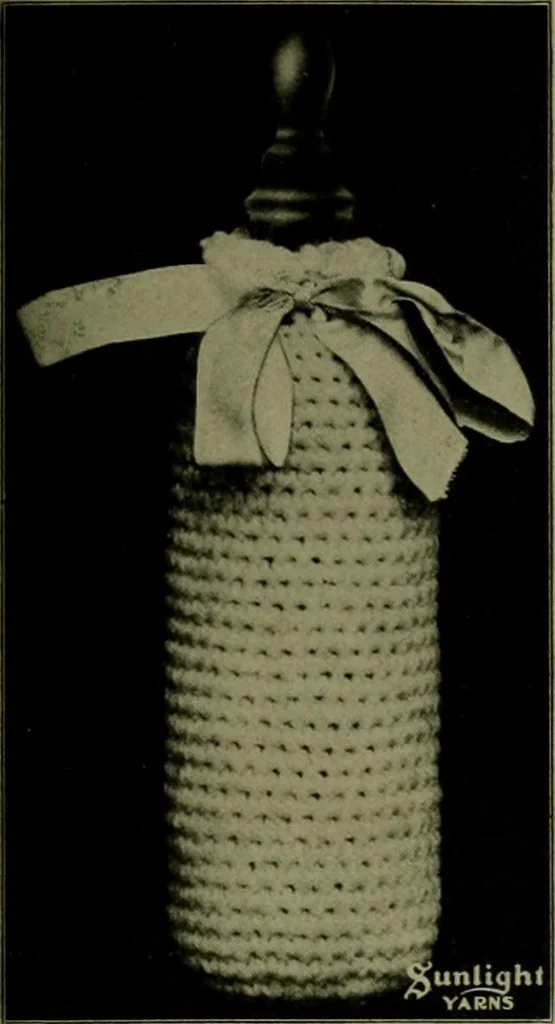 An illustration from The Sunlight book of knitting and crocheting, 1915, leaf 76