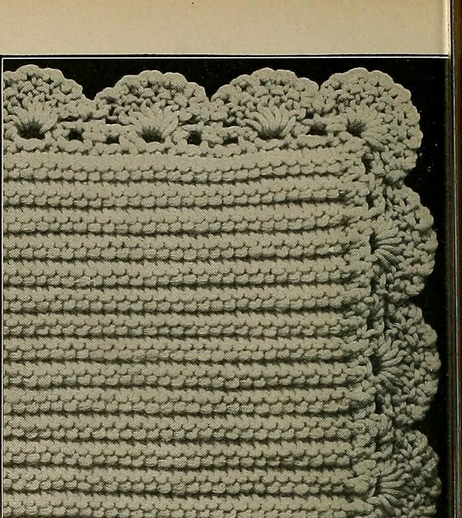 An illustration from The Sunlight book of knitting and crocheting, 1915, leaf 83