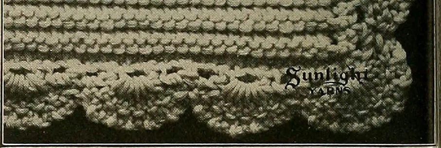 An illustration from The Sunlight book of knitting and crocheting, 1915, leaf 83