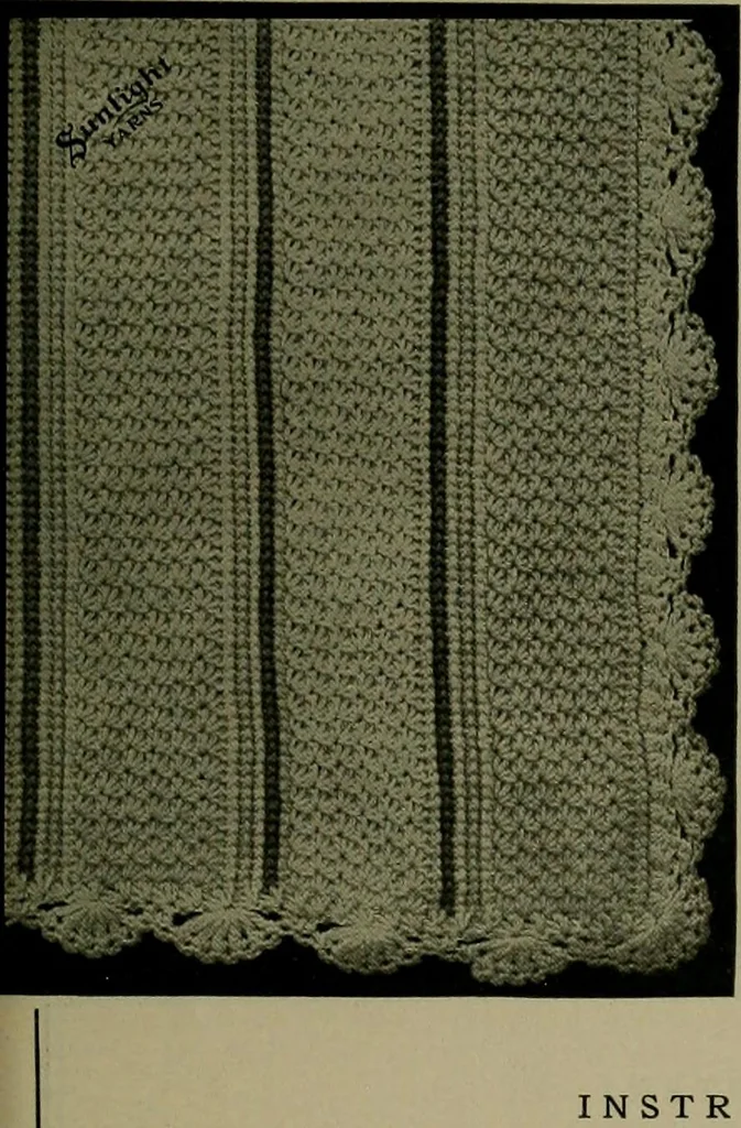 An illustration from The Sunlight book of knitting and crocheting, 1915, leaf 84