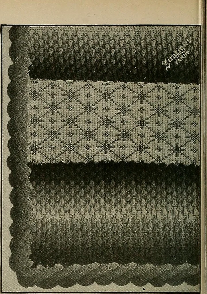 An illustration from The Sunlight book of knitting and crocheting, 1915, leaf 87