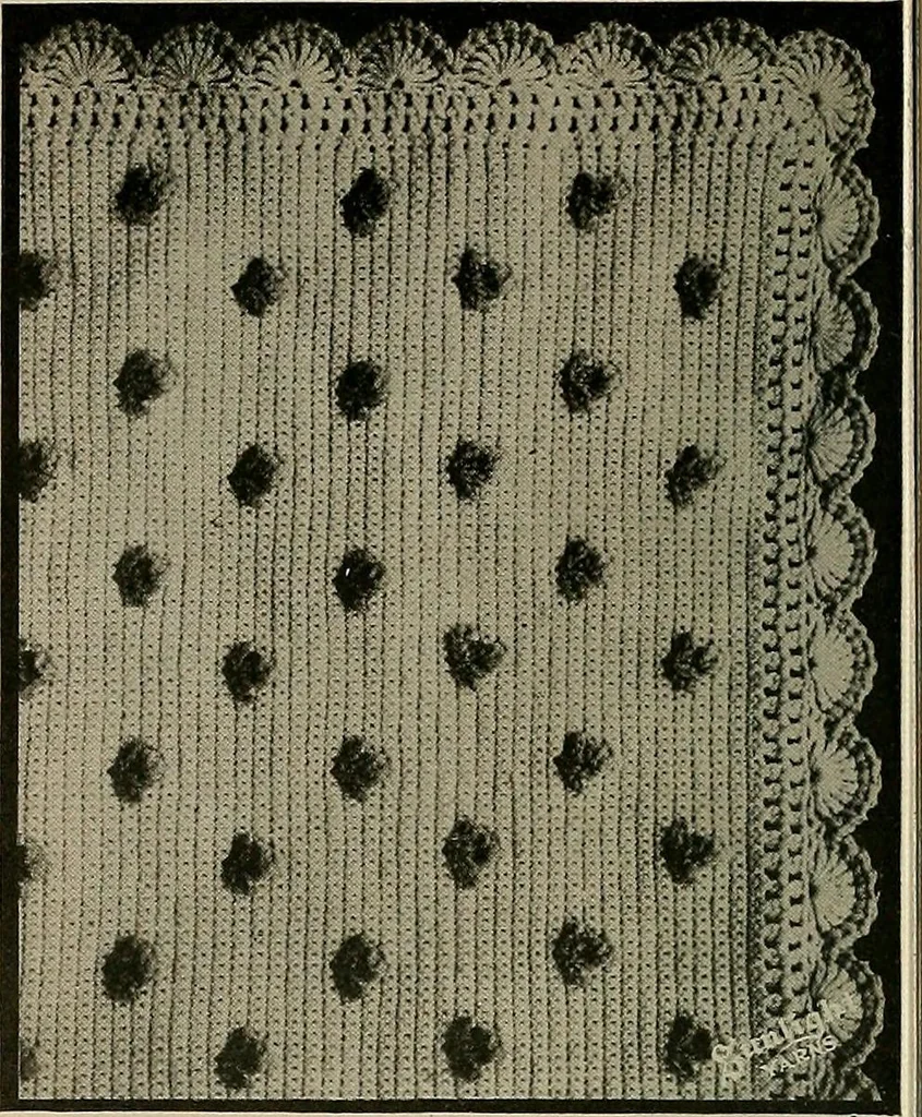 An illustration from The Sunlight book of knitting and crocheting, 1915, leaf 91