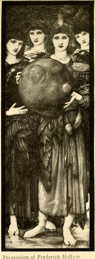 An illustration from Sun lore of all ages; a collection of myths and legends concerning the sun and its worship, 1914, leaf 34