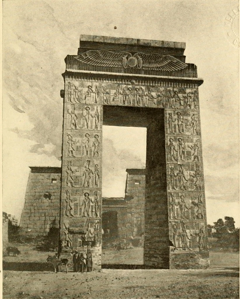 An illustration from Sun lore of all ages; a collection of myths and legends concerning the sun and its worship, 1914, leaf 362