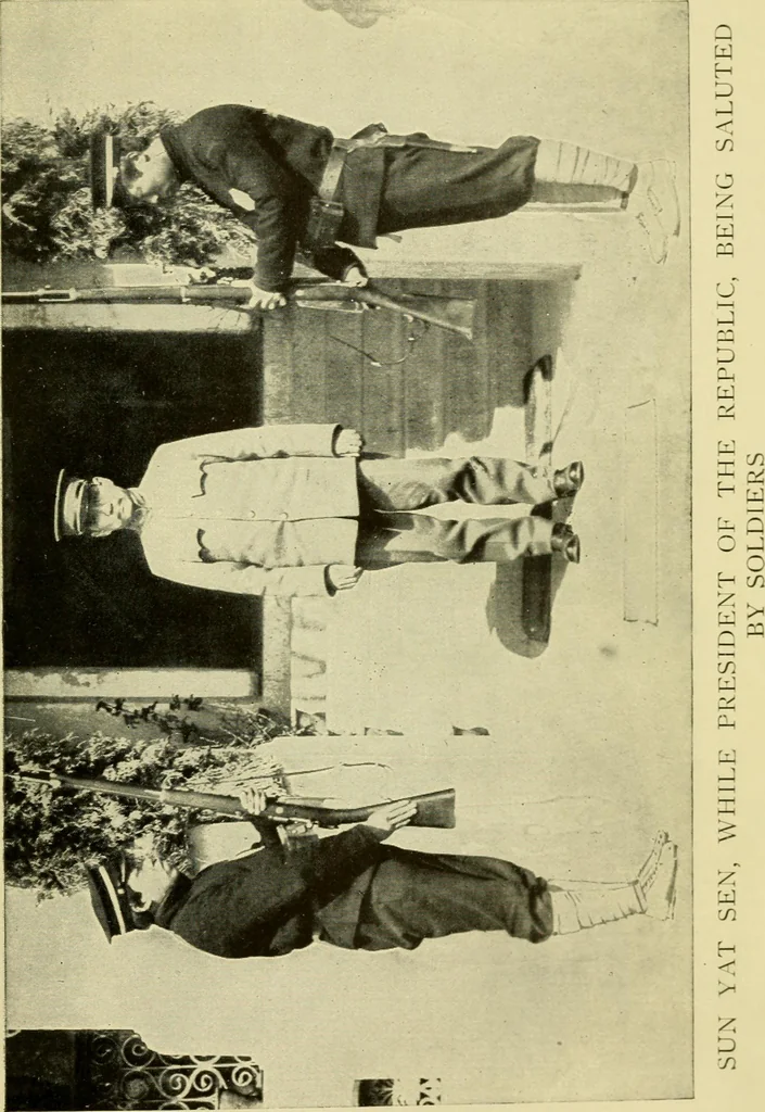 An illustration from Sun Yat Sen and the awakening of China, 1912, leaf 76