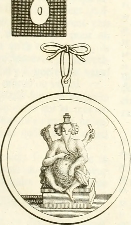An illustration from Superstitions anciennes et modernes : prejugés vulgaires, qui ont induit les peuples à des usages & à des pratiques contraires à la religion, 1733, leaf 104