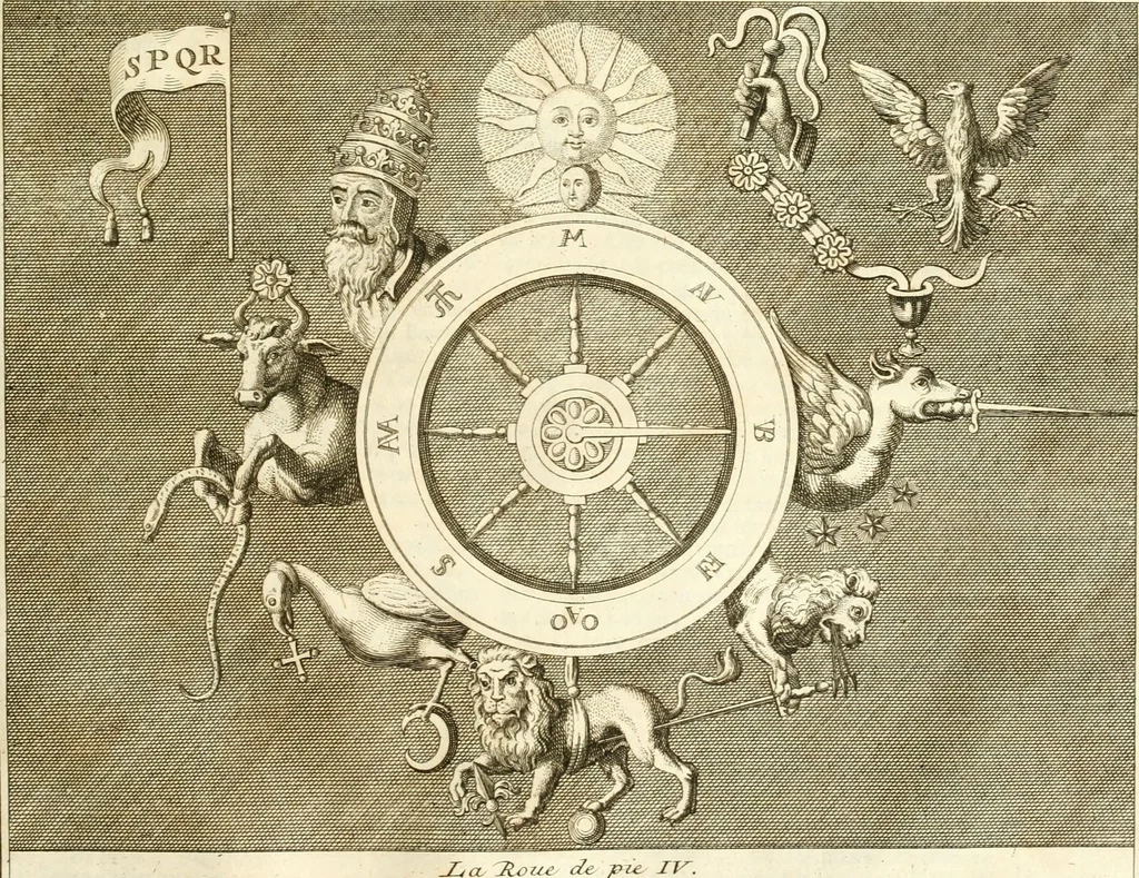 An illustration from Superstitions anciennes et modernes : prejugés vulgaires, qui ont induit les peuples à des usages & à des pratiques contraires à la religion, 1733, leaf 426