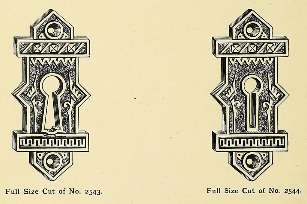 An illustration from Supplementary catalogue of the Branford Lock Works, 1881, leaf 174