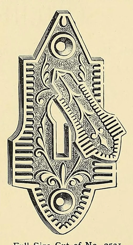 An illustration from Supplementary catalogue of the Branford Lock Works, 1881, leaf 178