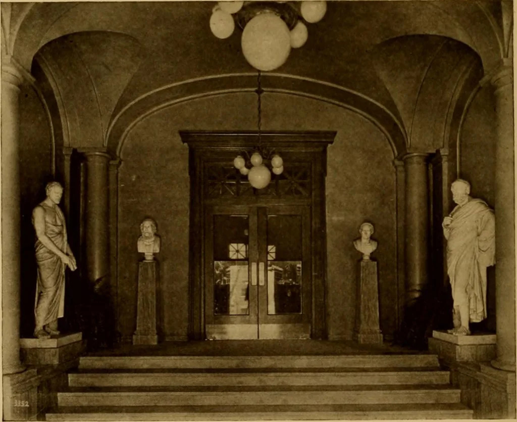 An illustration from Supplement for 1914 to Catalogue of Caproni casts : reproductions from antique, medieval and modern sculpture made and for sale by P.P. Caproni and Brother., 1914, leaf 17