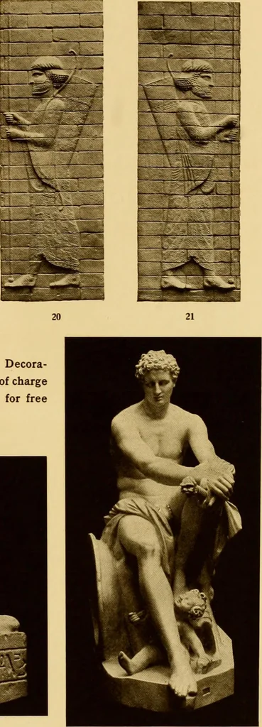An illustration from Supplement for 1914 to Catalogue of Caproni casts : reproductions from antique, medieval and modern sculpture made and for sale by P.P. Caproni and Brother., 1914, leaf 4
