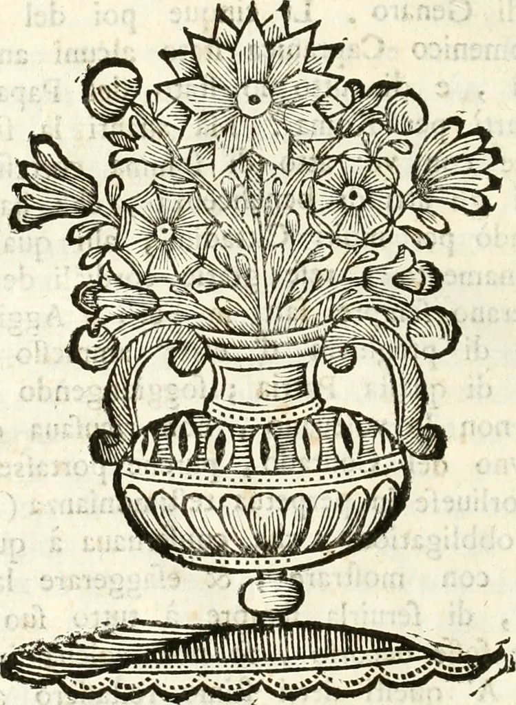 An illustration from Supplemento istorico dell'antica città di Forlì : in cui si descriue la provincia di Romagna ... : con la serie in fine dell' armi gentilizie di tutte le famiglie nobili viuenti, & alcune dell' estinte, e col catalogo de' vescoui e gouernatori ecclesiastici della medesima citta, 1678, leaf 393