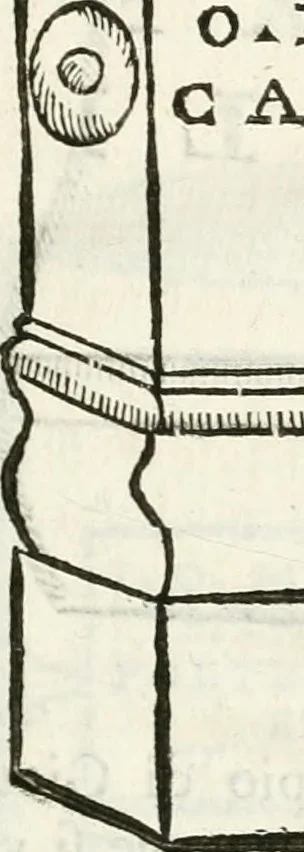 An illustration from Supplemento istorico dell'antica città di Forlì : in cui si descriue la provincia di Romagna ... : con la serie in fine dell' armi gentilizie di tutte le famiglie nobili viuenti, & alcune dell' estinte, e col catalogo de' vescoui e gouernatori ecclesiastici della medesima citta, 1678, leaf 42