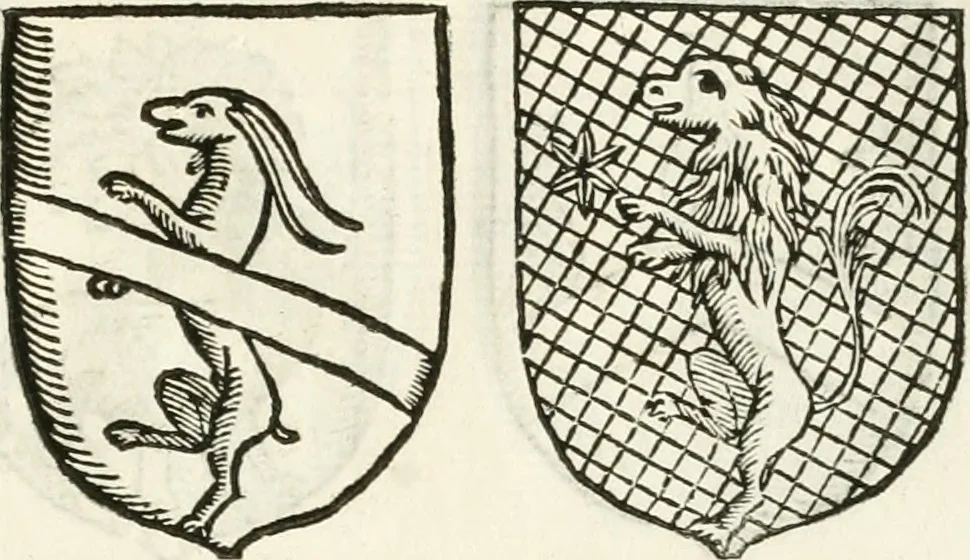 An illustration from Supplemento istorico dell'antica città di Forlì : in cui si descriue la provincia di Romagna ... : con la serie in fine dell' armi gentilizie di tutte le famiglie nobili viuenti, & alcune dell' estinte, e col catalogo de' vescoui e gouernatori ecclesiastici della medesima citta, 1678, leaf 830