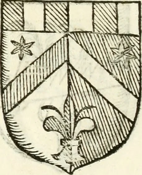 An illustration from Supplemento istorico dell'antica città di Forlì : in cui si descriue la provincia di Romagna ... : con la serie in fine dell' armi gentilizie di tutte le famiglie nobili viuenti, & alcune dell' estinte, e col catalogo de' vescoui e gouernatori ecclesiastici della medesima citta, 1678, leaf 831