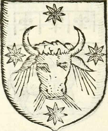 An illustration from Supplemento istorico dell'antica città di Forlì : in cui si descriue la provincia di Romagna ... : con la serie in fine dell' armi gentilizie di tutte le famiglie nobili viuenti, & alcune dell' estinte, e col catalogo de' vescoui e gouernatori ecclesiastici della medesima citta, 1678, leaf 831