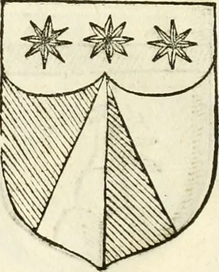 An illustration from Supplemento istorico dell'antica città di Forlì : in cui si descriue la provincia di Romagna ... : con la serie in fine dell' armi gentilizie di tutte le famiglie nobili viuenti, & alcune dell' estinte, e col catalogo de' vescoui e gouernatori ecclesiastici della medesima citta, 1678, leaf 833