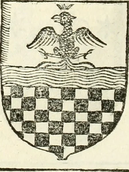 An illustration from Supplemento istorico dell'antica città di Forlì : in cui si descriue la provincia di Romagna ... : con la serie in fine dell' armi gentilizie di tutte le famiglie nobili viuenti, & alcune dell' estinte, e col catalogo de' vescoui e gouernatori ecclesiastici della medesima citta, 1678, leaf 835