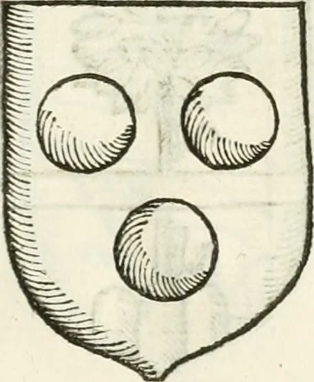 An illustration from Supplemento istorico dell'antica città di Forlì : in cui si descriue la provincia di Romagna ... : con la serie in fine dell' armi gentilizie di tutte le famiglie nobili viuenti, & alcune dell' estinte, e col catalogo de' vescoui e gouernatori ecclesiastici della medesima citta, 1678, leaf 836