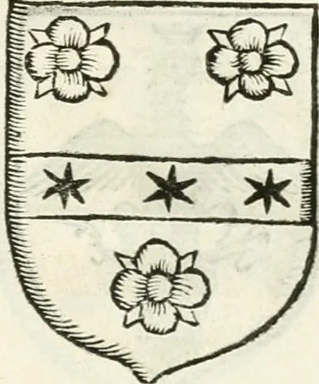 An illustration from Supplemento istorico dell'antica città di Forlì : in cui si descriue la provincia di Romagna ... : con la serie in fine dell' armi gentilizie di tutte le famiglie nobili viuenti, & alcune dell' estinte, e col catalogo de' vescoui e gouernatori ecclesiastici della medesima citta, 1678, leaf 840