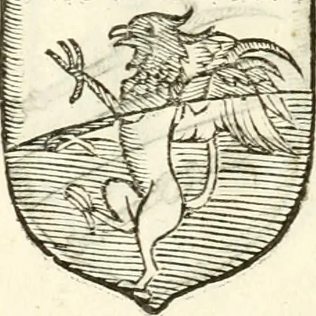 An illustration from Supplemento istorico dell'antica città di Forlì : in cui si descriue la provincia di Romagna ... : con la serie in fine dell' armi gentilizie di tutte le famiglie nobili viuenti, & alcune dell' estinte, e col catalogo de' vescoui e gouernatori ecclesiastici della medesima citta, 1678, leaf 841