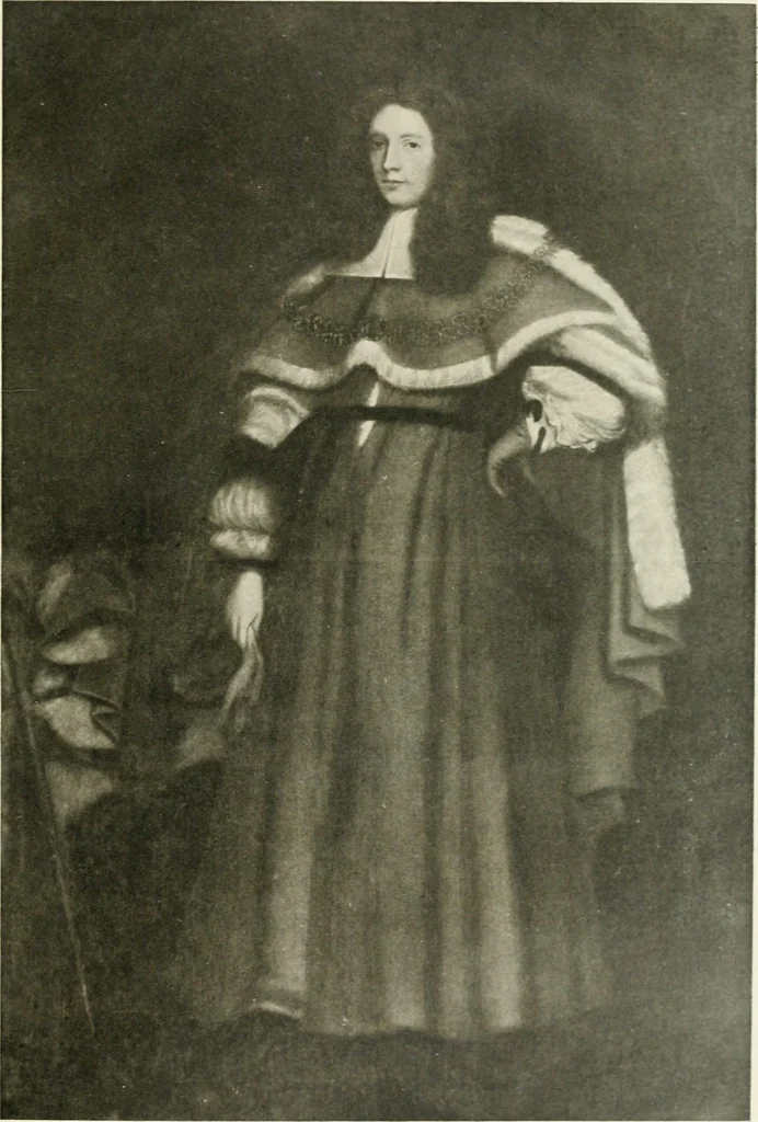 An illustration from Supplement to the Bibliographer's manual of Gloucestershire literature, being a classified catalogue of biographical and genealogical literature relating to men and women connected by birth, office, or many years' residence with the country of Gloucester or the city of Bristol, with descriptive or explanatory notes, 1915, leaf 64